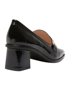 Gable Heeled Leather Shoes In Black Patent -Myer Clothing Shop 981173080 4 720x928
