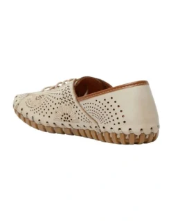 Talan Flat Shoes In Off White/Tan Leather 12 Talan Flat Shoes In Off White/Tan Leather -Myer Clothing Shop 981177490 6 720x928
