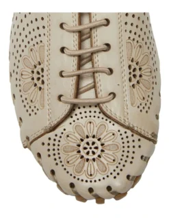 Talan Flat Shoes In Off White/Tan Leather 13 Talan Flat Shoes In Off White/Tan Leather -Myer Clothing Shop 981177490 7 720x928