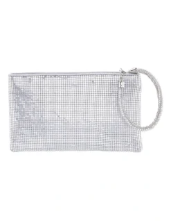 Bergman Bag In Silver Mesh -Myer Clothing Shop 981194680 4 720x928