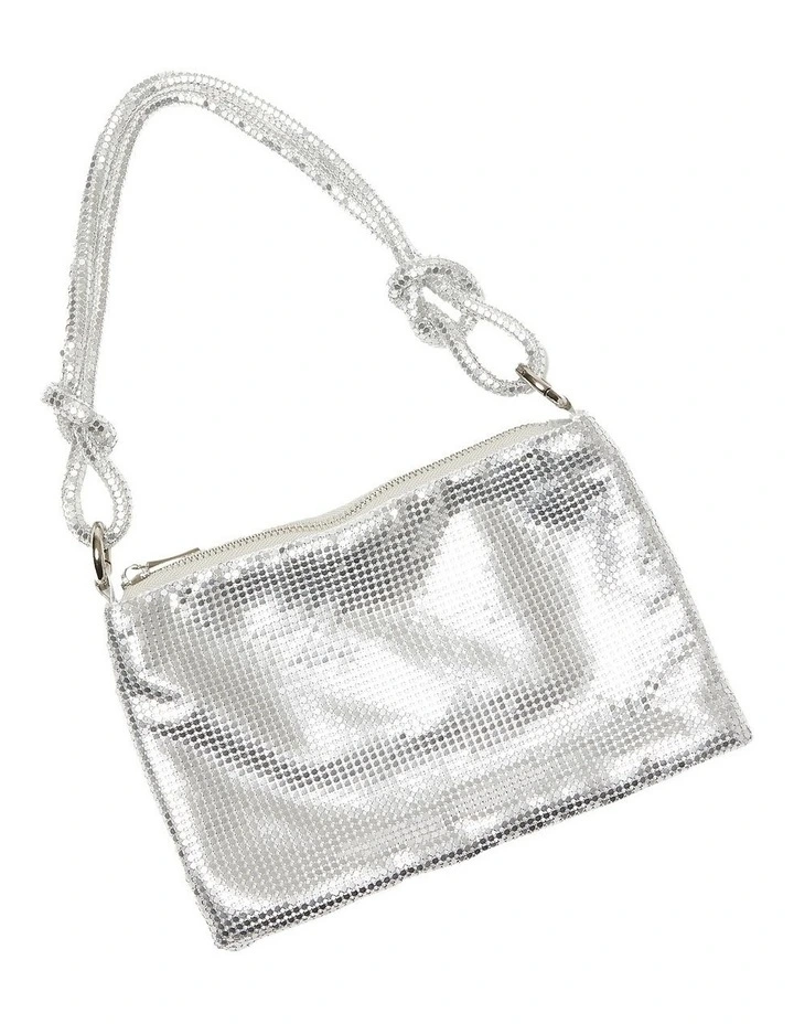 Swoon Bag In Silver 3 Swoon Bag In Silver - Image 3