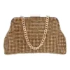 Marilyn Bag In Gold Crystal Mesh