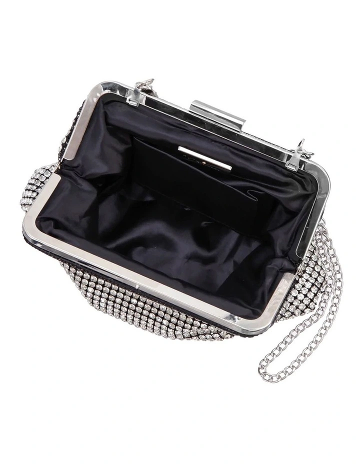 Marilyn Bag In Silver Crystal Mesh 3 Marilyn Bag In Silver Crystal Mesh - Image 3