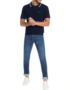 Eero Knitted Polo In Navy -Myer Clothing Shop 981246700 4 720x928
