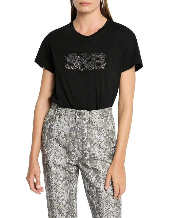 Headliner Tee In Black 1 Headliner Tee In Black