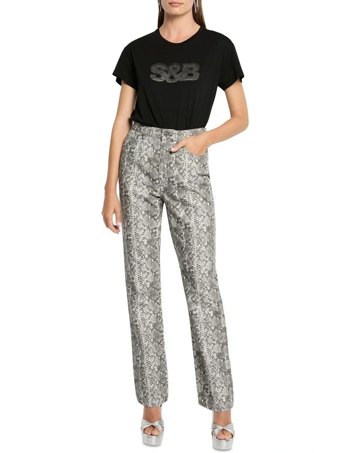 Headliner Tee In Black 3 Headliner Tee In Black - Image 3