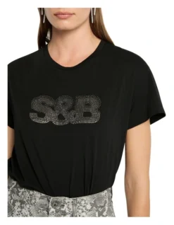 Headliner Tee In Black 10 Headliner Tee In Black -Myer Clothing Shop 981255340 5 720x928