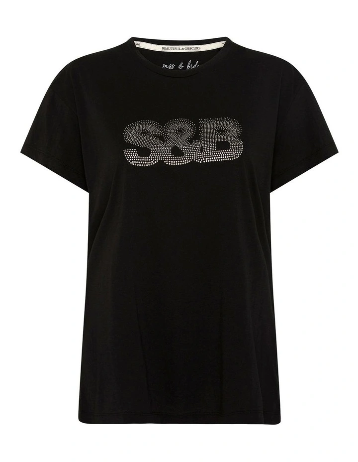 Headliner Tee In Black 6 Headliner Tee In Black - Image 6