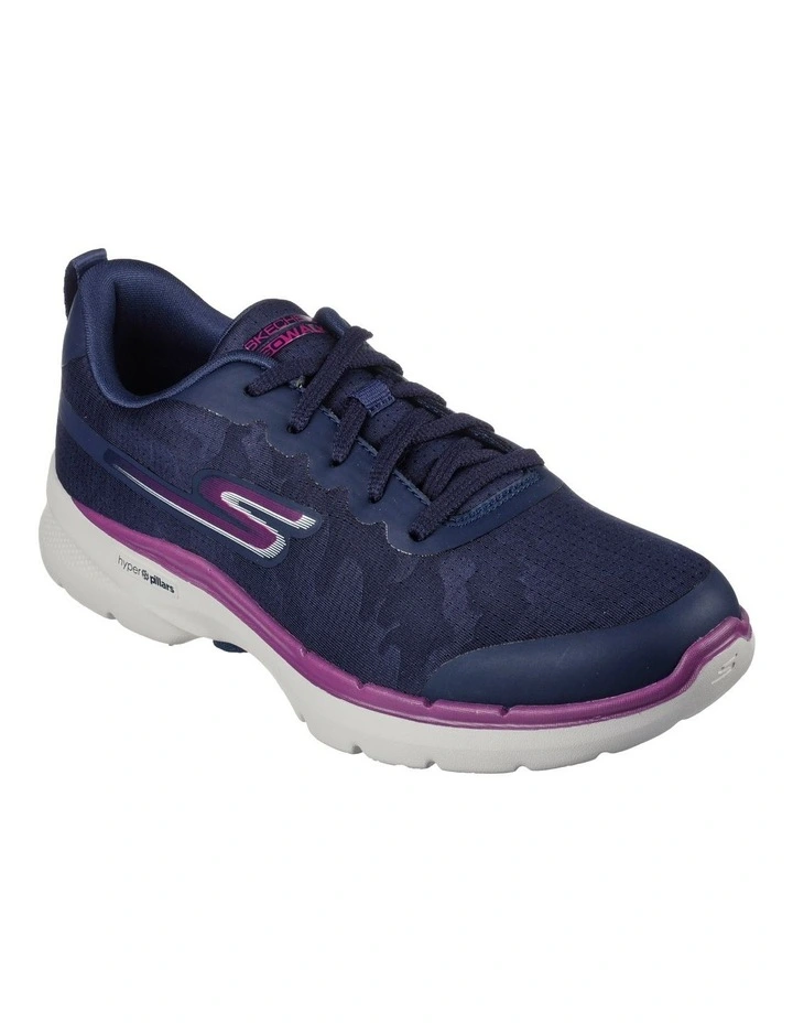 Skechers Go Walk 6 Valeska Sneakers In Blue 2 Skechers Go Walk 6 Valeska Sneakers In Blue - Image 2