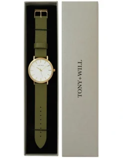 Classic Leather Strap In Green -Myer Clothing Shop 981531280 6 720x928