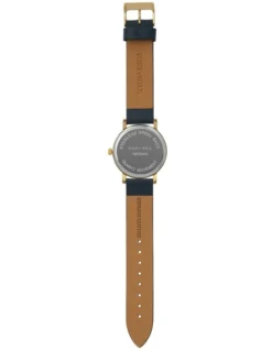Classic Leather Strap In Blue -Myer Clothing Shop 981531820 3 720x928