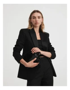 Leather Patent Camera Bag In Black Patent -Myer Clothing Shop 981665470 6 720x928