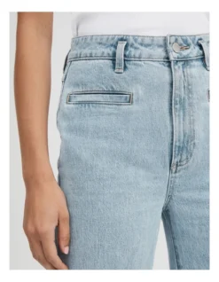 Pocket Detail Wide Leg Jean In Vintage Wash Denim 6 Pocket Detail Wide Leg Jean In Vintage Wash Denim -Myer Clothing Shop 981762040 3 720x928
