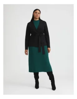 Crepe Knit Blazer In Black 6 Crepe Knit Blazer In Black -Myer Clothing Shop 981765730 3 720x928