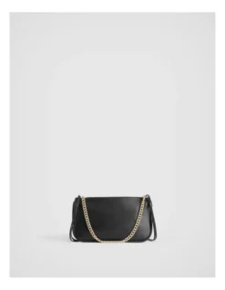 Soft Leather Sling In Black