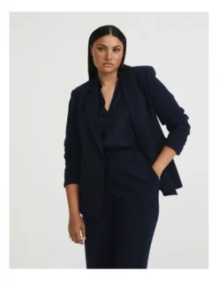 Classic Single-breasted Blazer In Blue Night 7 Classic Single-breasted Blazer In Blue Night -Myer Clothing Shop 981768520 3 720x928