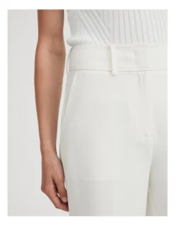 Classic Wide Leg Pant In Marshmallow 6 Classic Wide Leg Pant In Marshmallow -Myer Clothing Shop 981769870 3 720x928