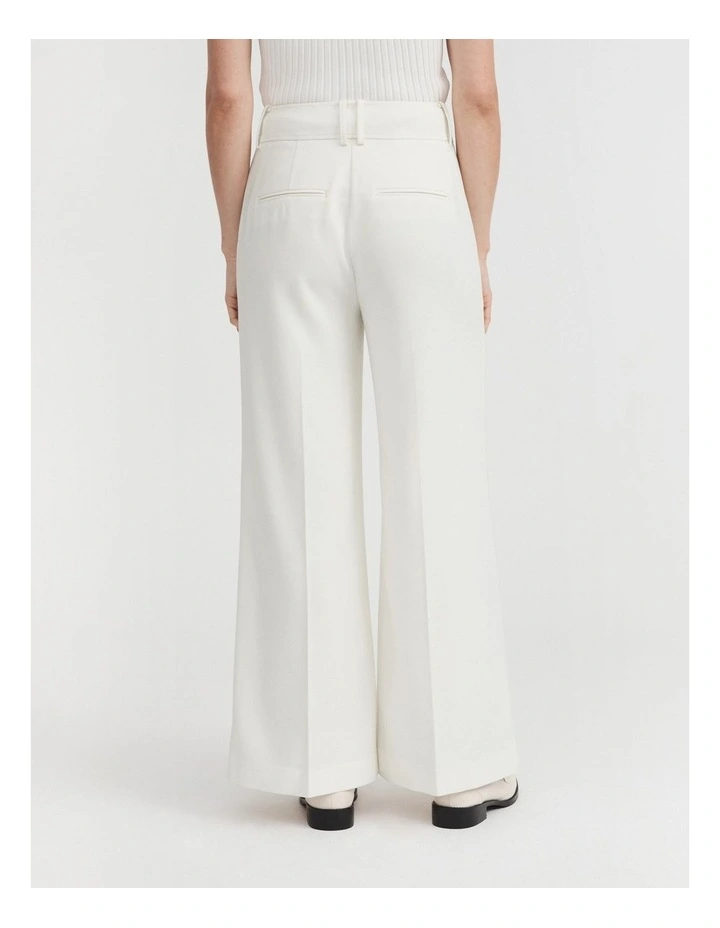Classic Wide Leg Pant In Marshmallow 4 Classic Wide Leg Pant In Marshmallow - Image 4