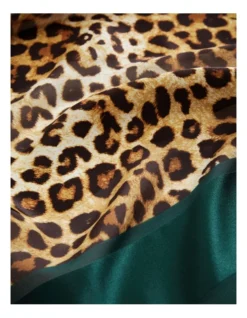 Silk Leopard Stripe Scarf In Ocelot Print -Myer Clothing Shop 981772480 3 720x928