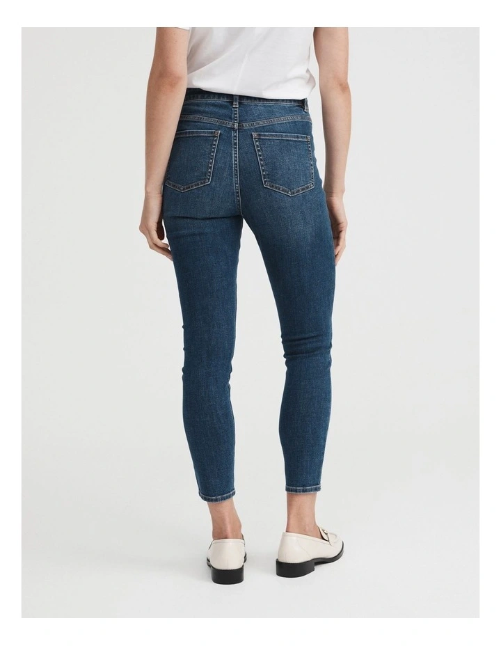 7/8 Skinny Jean In Indigo 4 7/8 Skinny Jean In Indigo - Image 4