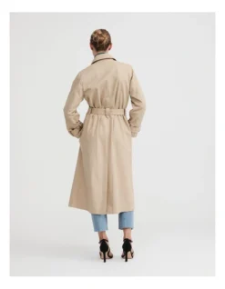 Classic Trench Coat In Pebble 10 Classic Trench Coat In Pebble -Myer Clothing Shop 981886510 5 720x928