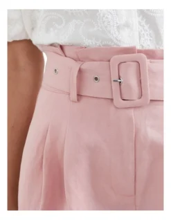 French Connection Belted Pleat Front Short -Myer Clothing Shop 981956980 981951940 4 720x928