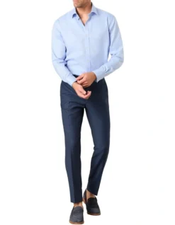 Kennan Trouser In Blue -Myer Clothing Shop 981979390 3 720x928