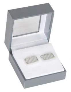 Van Heusen Rectangle Cufflinks In Silver