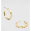 Lucent Hoop Earrings In Gold