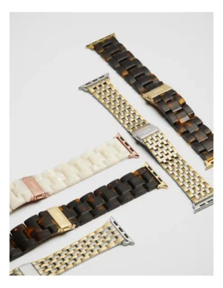 38mm Swirl Watch Band In Gold Silver -Myer Clothing Shop 982395190 3 720x928