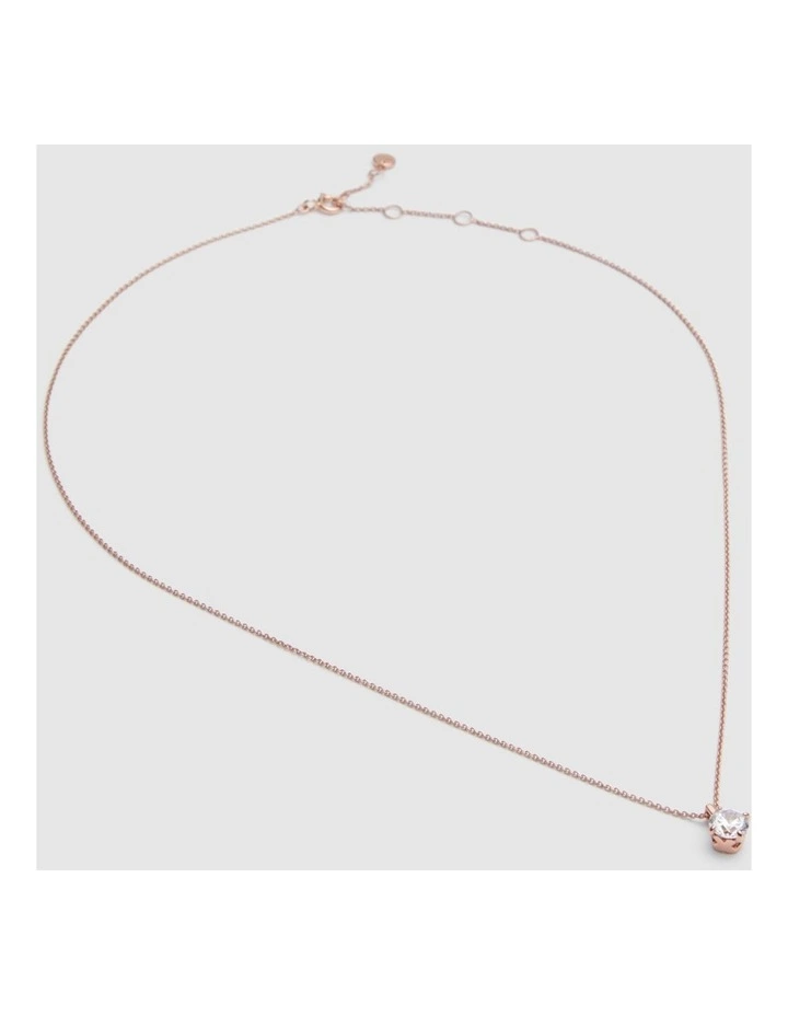 Dia-mim Necklace In Rose Gold 1 Dia-mim Necklace In Rose Gold