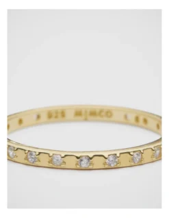 Vela Sterling Silver Ring In Gold -Myer Clothing Shop 982400860 3 720x928