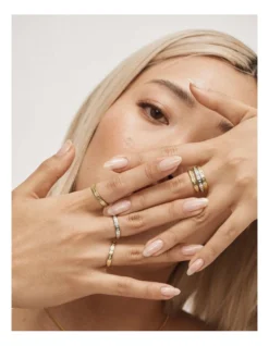 Halo Ring Stack In Gold Silver -Myer Clothing Shop 982403650 4 720x928