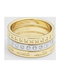 Halo Ring Stack In Gold Silver -Myer Clothing Shop 982403650 5 720x928