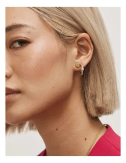 Esse Stud Earrings In Gold -Myer Clothing Shop 982406890 4 720x928