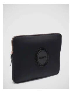 Serenity Laptop Case In Black Rose Gold