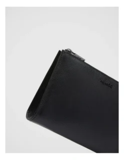 Classico Zip Medium Pouch In Black Gunmetal -Myer Clothing Shop 982423270 3 720x928