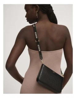 Tech Webbing Bag Strap In Black Gold -Myer Clothing Shop 982423540 4 720x928