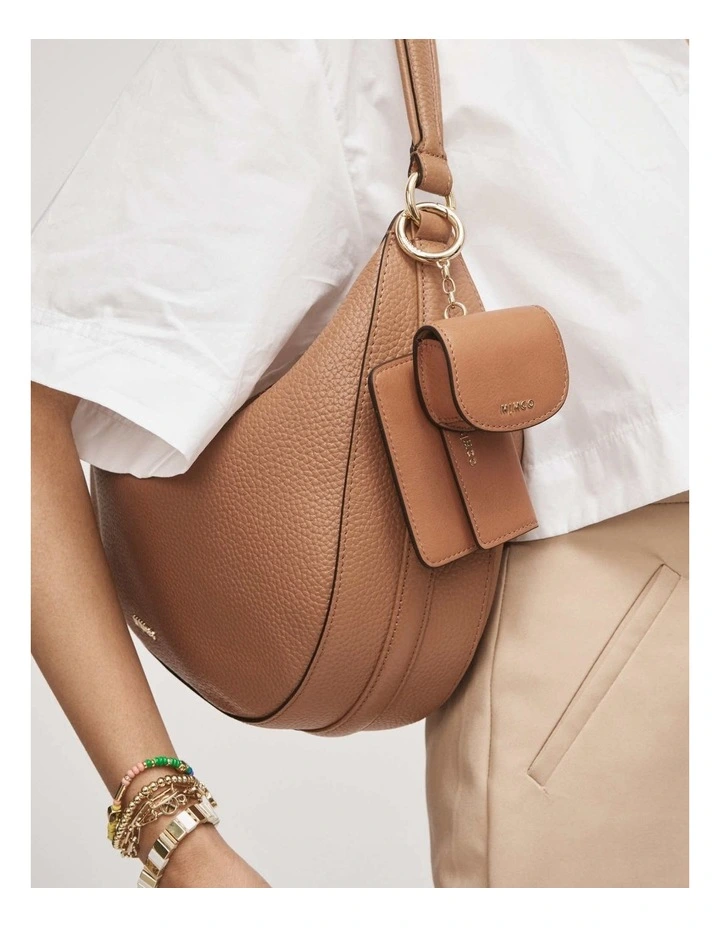 Classico Multi Charm Keyring In Caramel 4 Classico Multi Charm Keyring In Caramel - Image 4