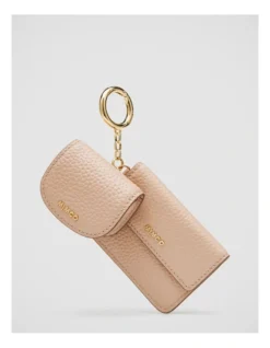 Classico Multi Charm Keyring In Almond