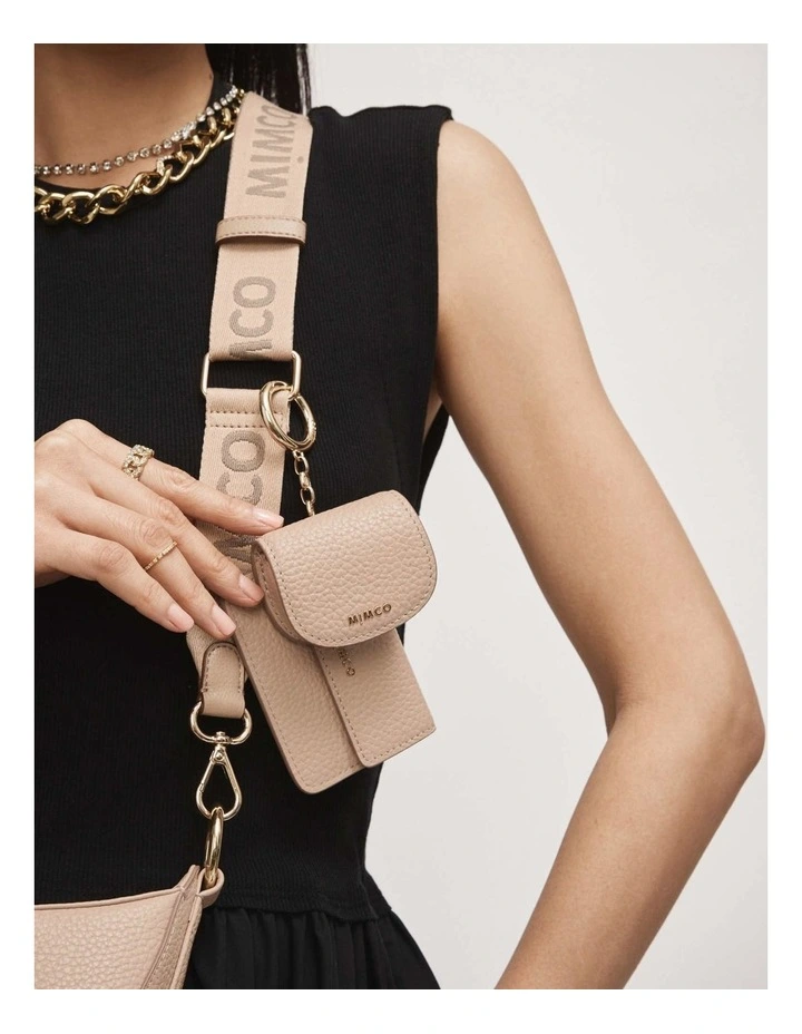 Classico Multi Charm Keyring In Almond 2 Classico Multi Charm Keyring In Almond - Image 2