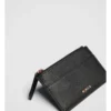 Classico Duo Card Wallet In Black Rose Gold