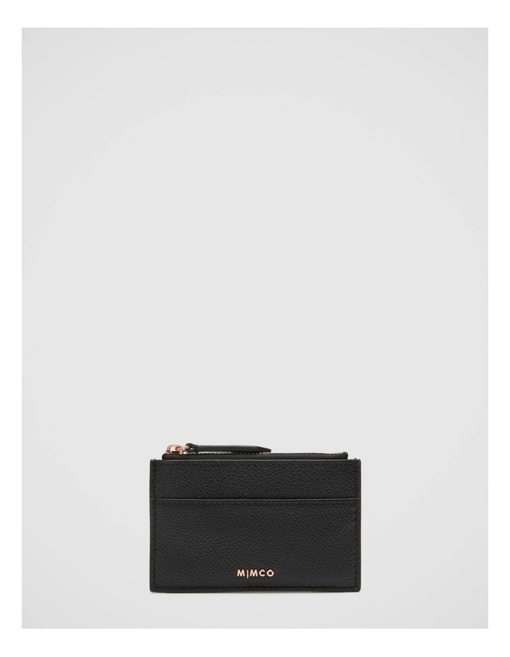 Classico Duo Card Wallet In Black Rose Gold 3 Classico Duo Card Wallet In Black Rose Gold - Image 3