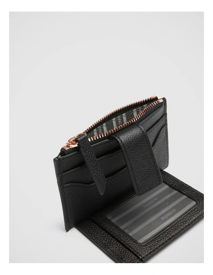 Classico Duo Card Wallet In Black Rose Gold 5 Classico Duo Card Wallet In Black Rose Gold - Image 5