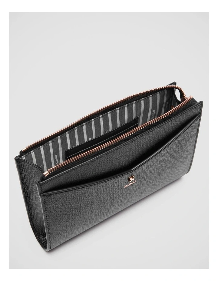 D-vine Medium Pouch In Black Rose Gold 5 D-vine Medium Pouch In Black Rose Gold - Image 5