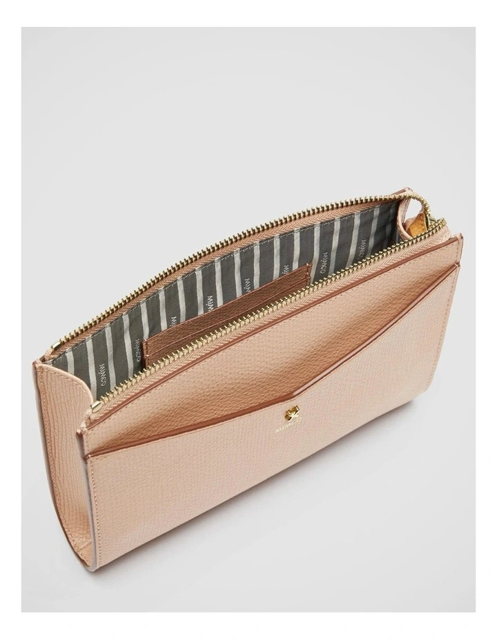 D-vine Medium Pouch In Almond 5 D-vine Medium Pouch In Almond - Image 5