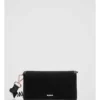 Stevie Wallet Crossbody Bag In Black White