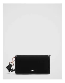 Stevie Wallet Crossbody Bag In Black White