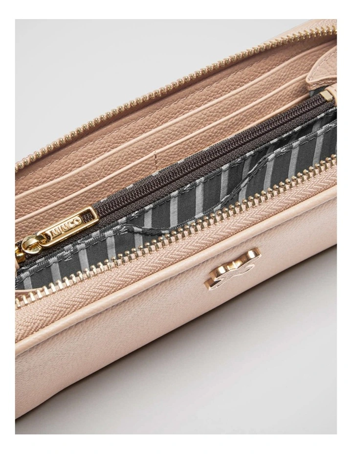 Hendrix Wallet In Almond 3 Hendrix Wallet In Almond - Image 3