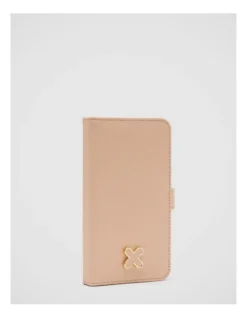 Hendrix Flip Case For Iphone 11 In Almond